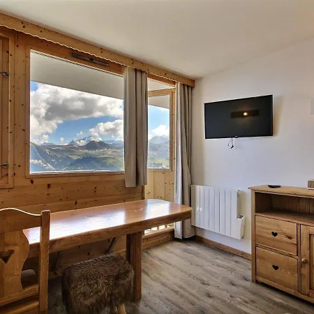 Studio cabine rénové 4 pers. avec vue Mont-Blanc Appartamento